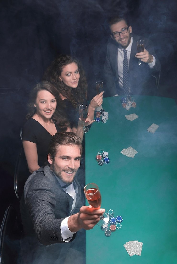 Live casino studio with HD feeds and professional dealers